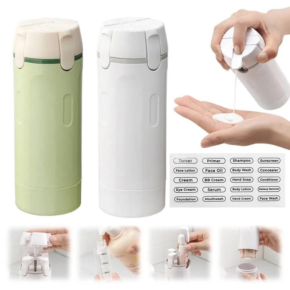 4-in-1 Portable Travel Dispenser